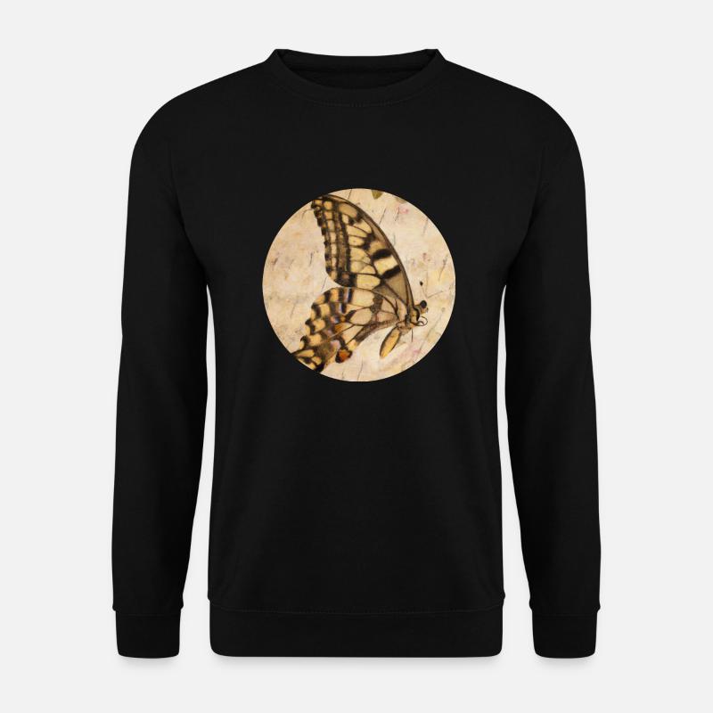 Schmetterling - Unisex Pullover - Schwarz