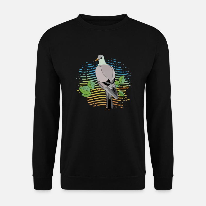 Vogel - Unisex Pullover - Schwarz