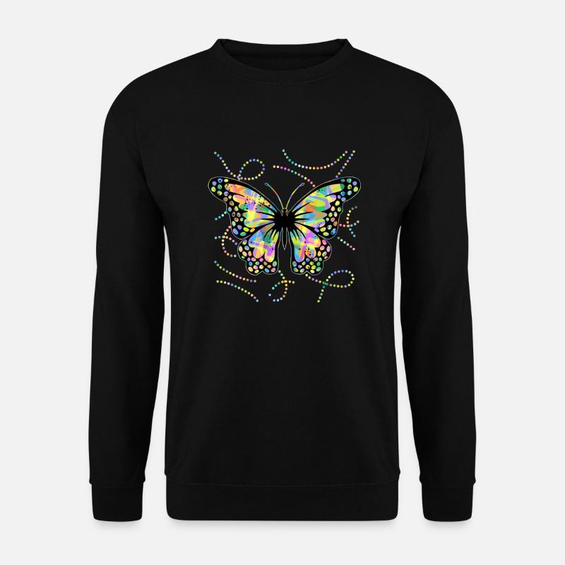 Butterfly - Unisex Sweatshirt - black