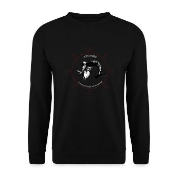 "Antibody" you won t break my resistance - Unisex Pullover - Schwarz - Vorne - Alina (178cm) & Michal (187cm)