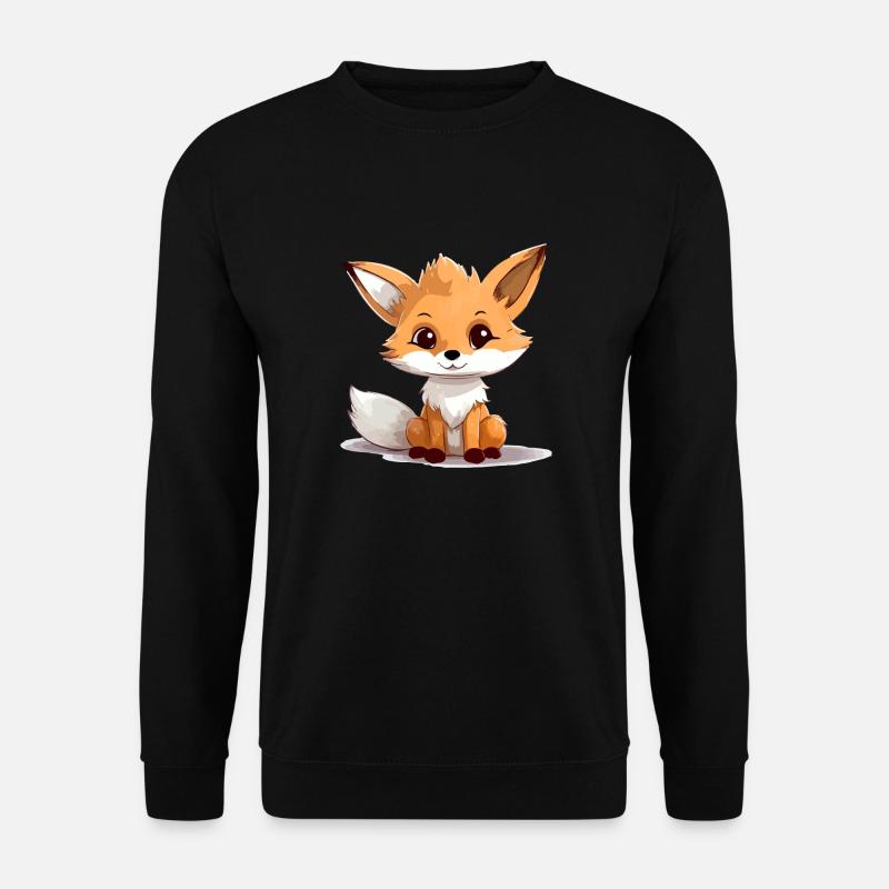 Bilo der Babyfuchs - Unisex Pullover - Schwarz