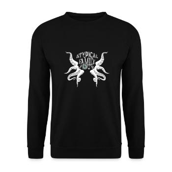 A.F.T Kraken - Unisex Pullover - Schwarz - Vorne - Alina (178cm) & Michal (187cm)