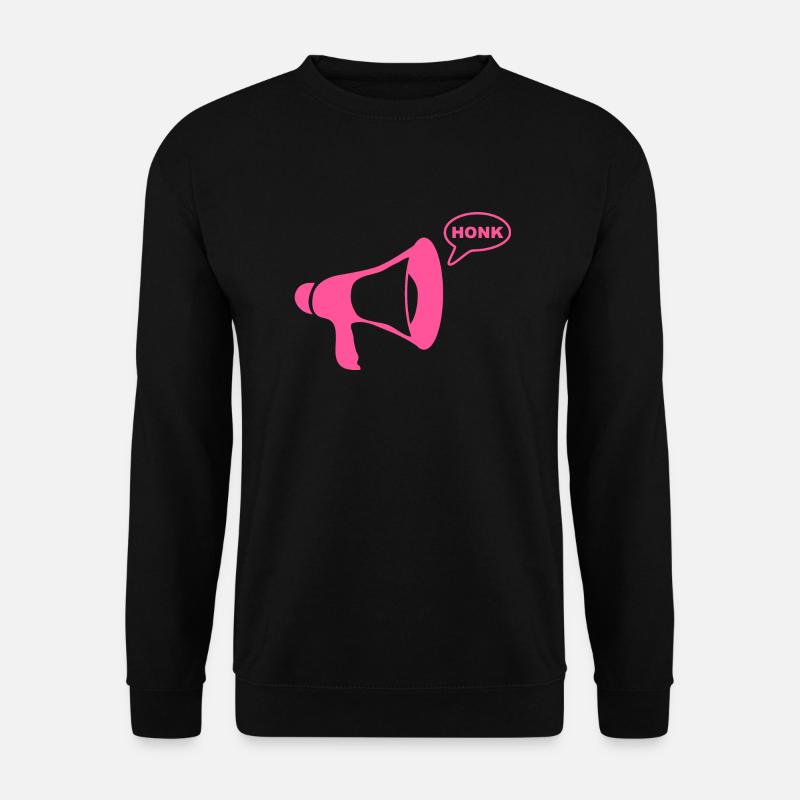 honk megafon - Unisex Pullover - Schwarz