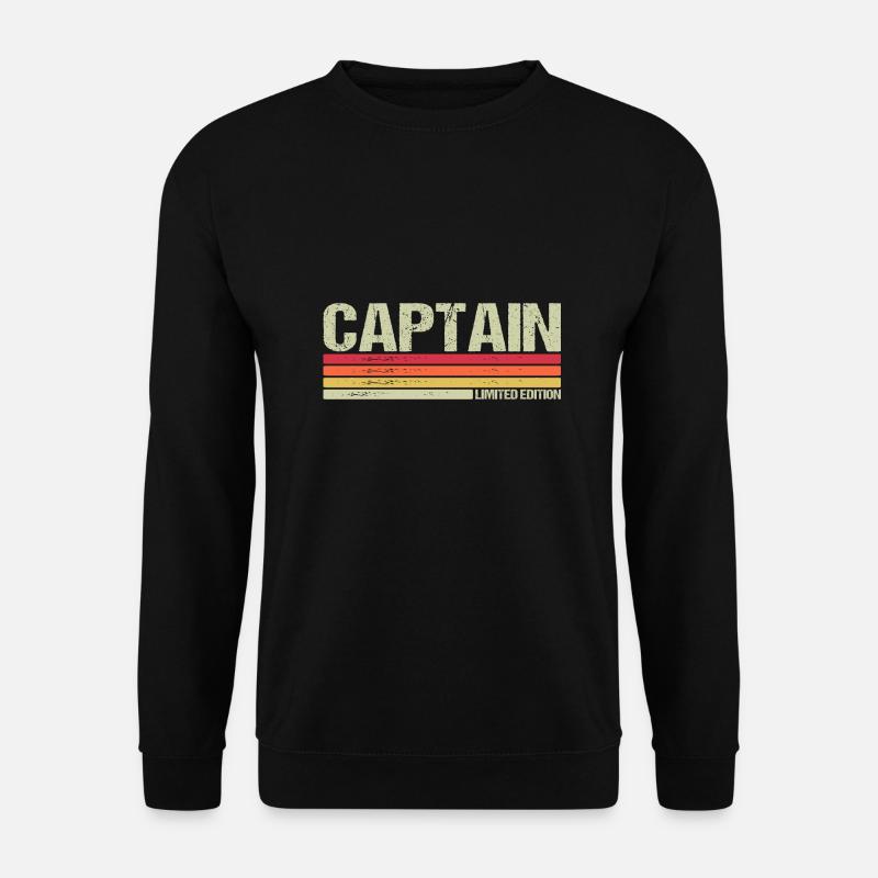 Captain Limited Edition - Unisex Pullover - Schwarz