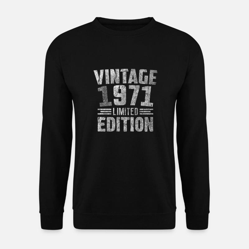 Millésime 1971 Édition Limitée - Sweat-shirt Unisexe - noir