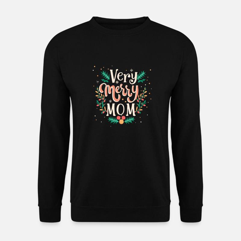 Weihnachtsmama Magie - Unisex Pullover - Schwarz