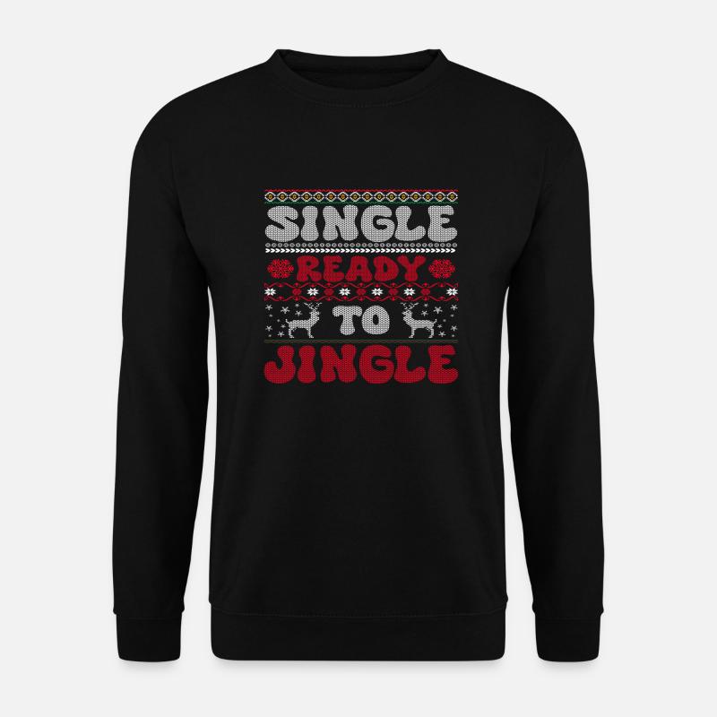 Single Ready to Jingle - Unisex Pullover - Schwarz