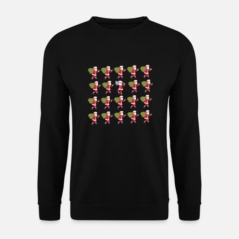 Cool Santa Claus - think differently - Unisex Sweatshirt - black