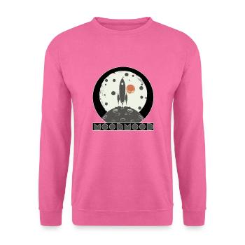 Moon Mood - Unisex Sweatshirt - pink - Front