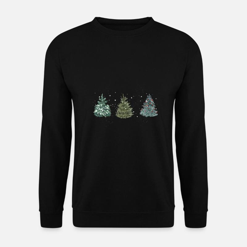 Weihnachtsbaum - Unisex Pullover - Schwarz