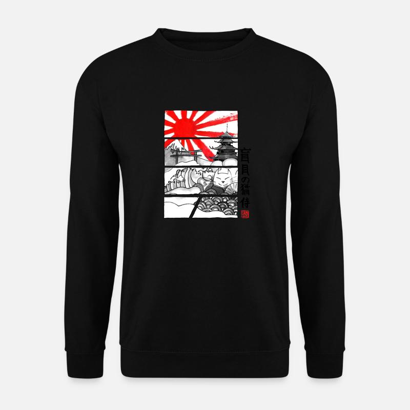 MoMoneko - Unisex Pullover - Schwarz