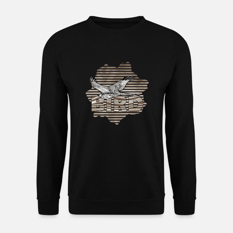 Vogel - Unisex Pullover - Schwarz