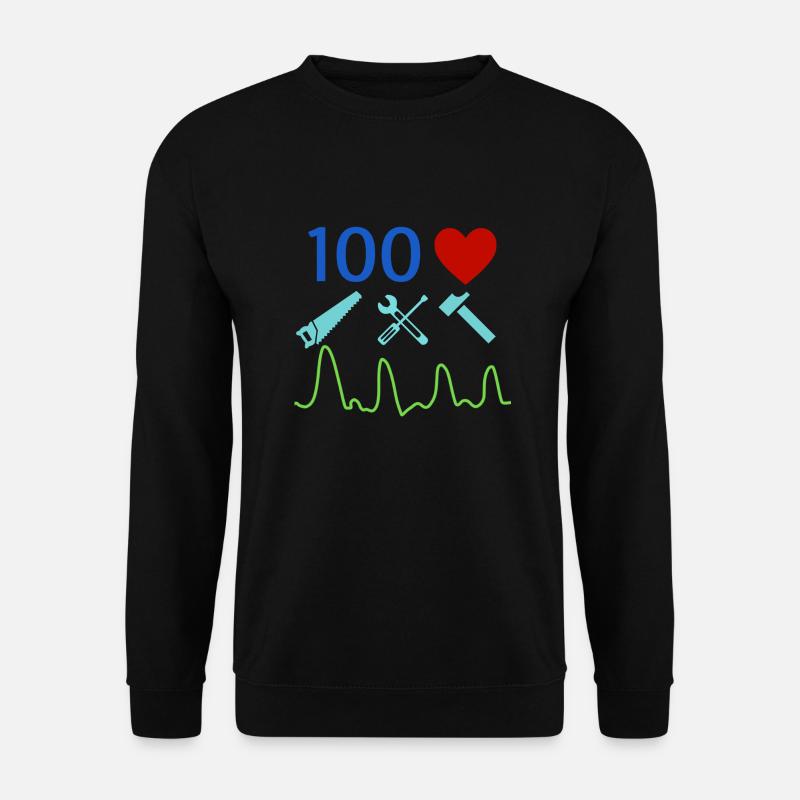 Handwerker - Unisex Pullover - Schwarz