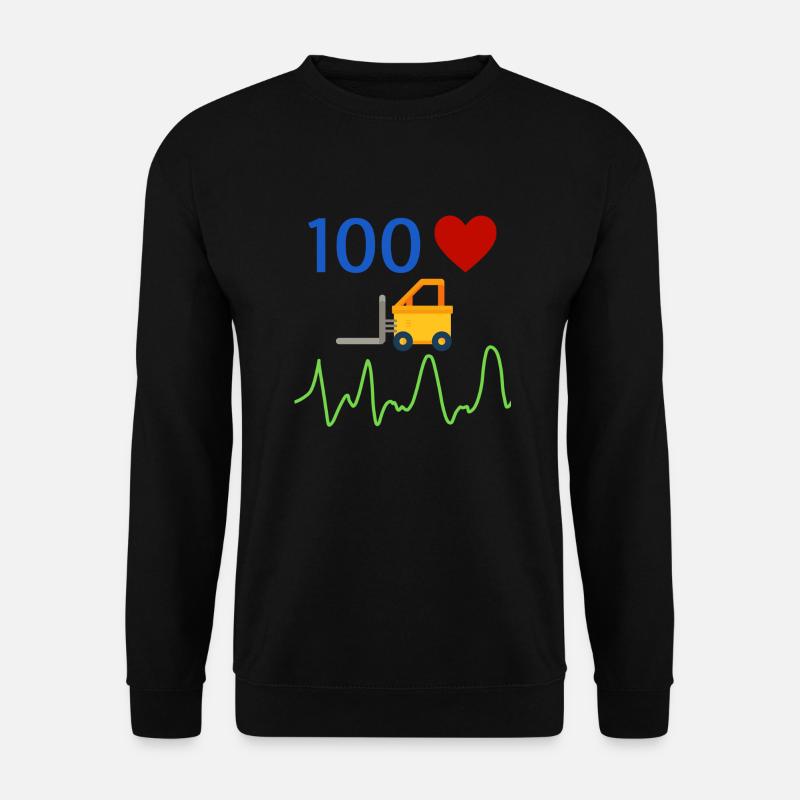 forklift driver - Unisex Sweatshirt - black