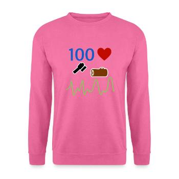 Holzfäller-Ranger - Unisex Pullover - Pink - Vorne