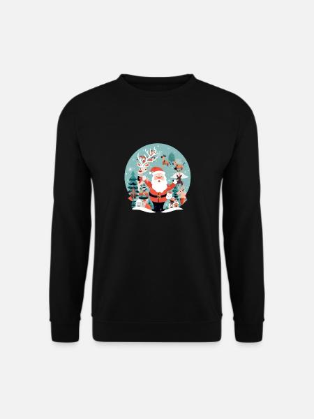 The magic of Christmas - Unisex Sweatshirt - black