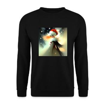 Joyeux Noel #13 - Sweat-shirt Unisexe - noir - Devant - Alina (178cm) & Michal (187cm)