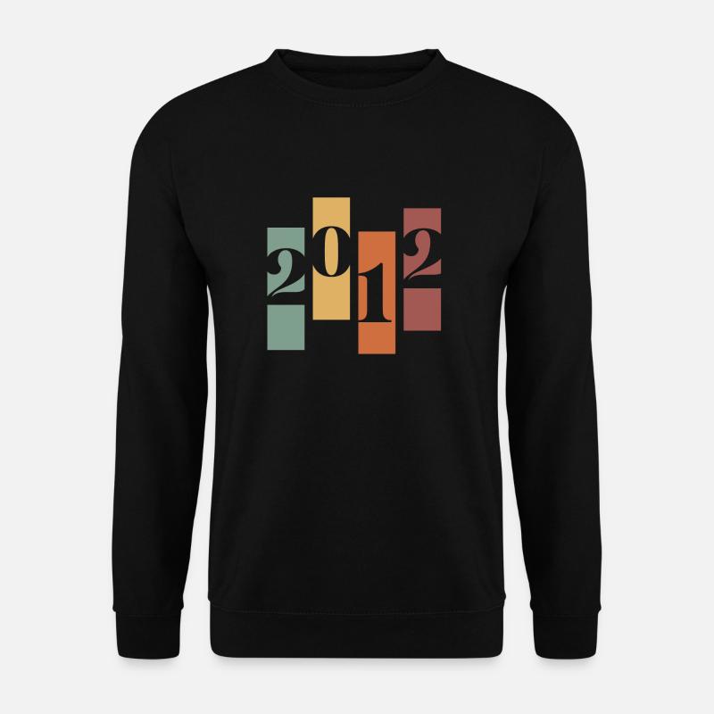 2012 vintage rétro - Sweat-shirt Unisexe - noir