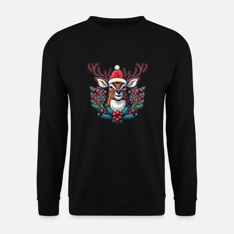 Frohe Weihnachten - Unisex Pullover - Schwarz