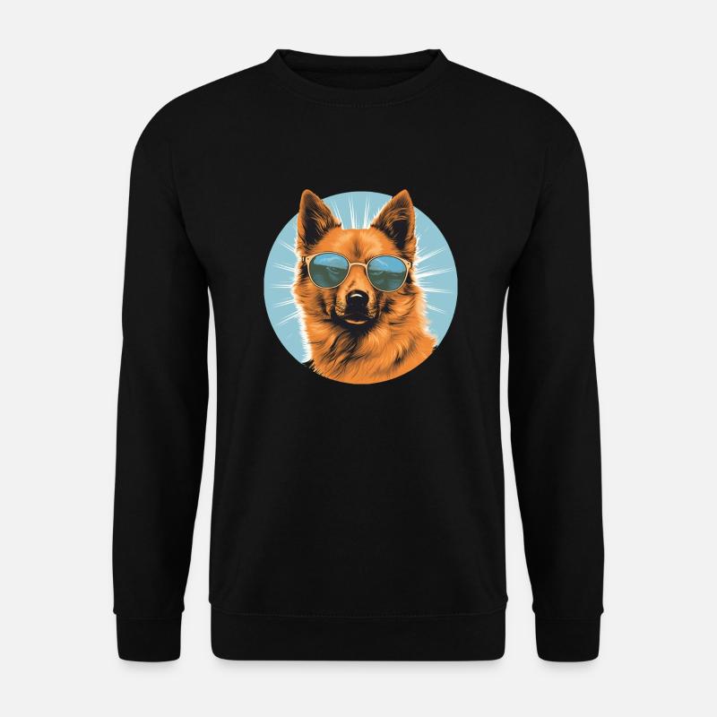 Finnish Spitz 2 - Unisex Sweatshirt - black