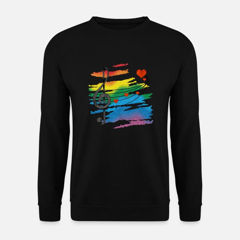 Musik - Unisex Pullover - Schwarz