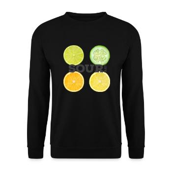 SOUR LIFE - Unisex Pullover - Schwarz - Vorne - Alina (178cm) & Michal (187cm)