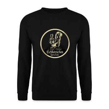 Eichhorn RattaToskr - Unisex Pullover - Schwarz - Vorne - Alina (178cm) & Michal (187cm)