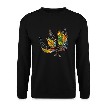 Liste - Unisex Pullover - Schwarz - Vorne - Alina (178cm) & Michal (187cm)