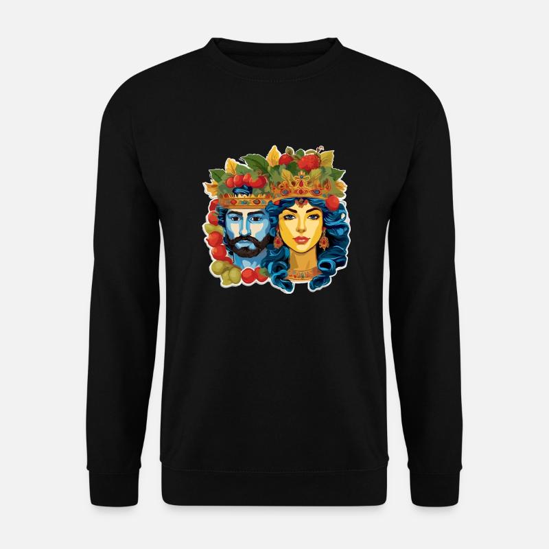 Teste di Moro - Unisex Sweatshirt - black