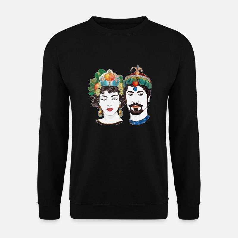 teste di moro - Unisex Pullover - Schwarz