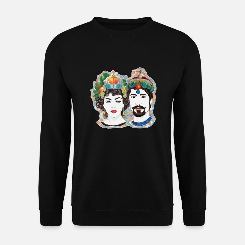 teste di moro - Unisex Pullover - Schwarz