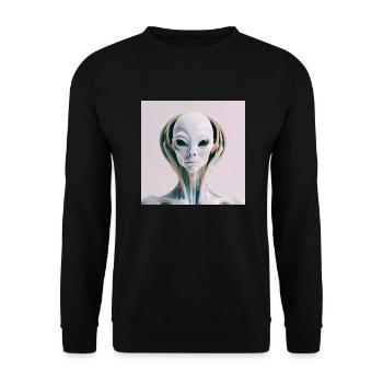 Astronomie Astrophysique Spiritualité - Sweat-shirt Unisexe - noir - Devant - Alina (178cm) & Michal (187cm)