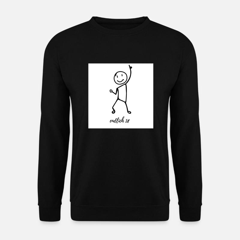 endlich18 - Unisex Pullover - Schwarz