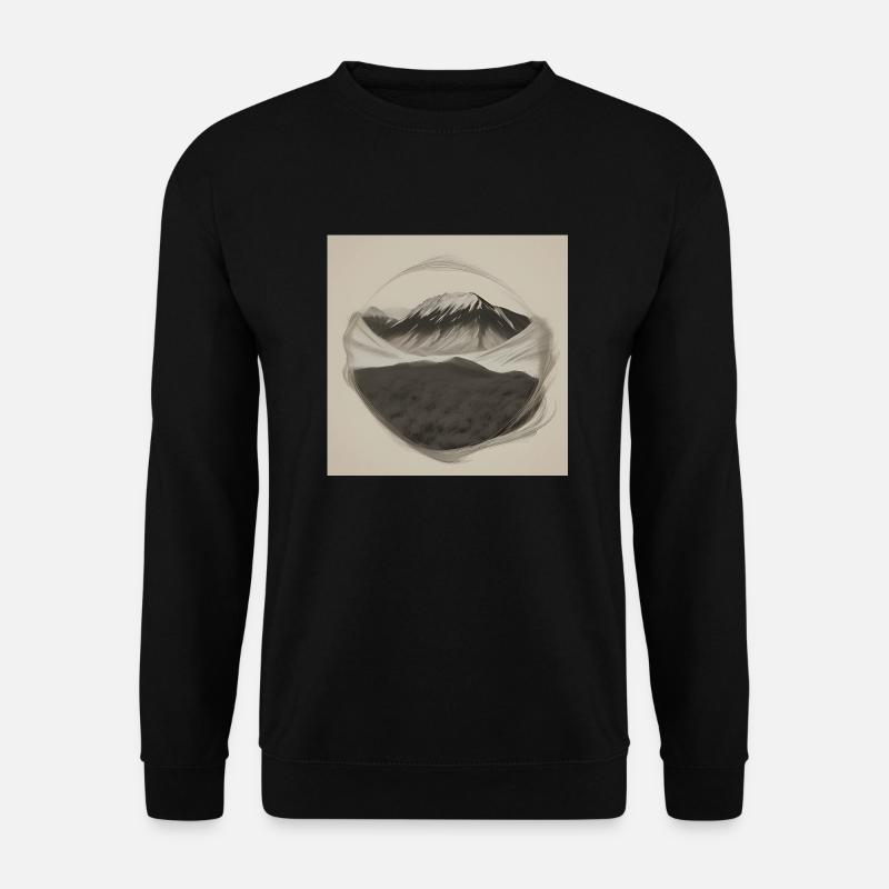 NATURE - Unisex Pullover - Schwarz