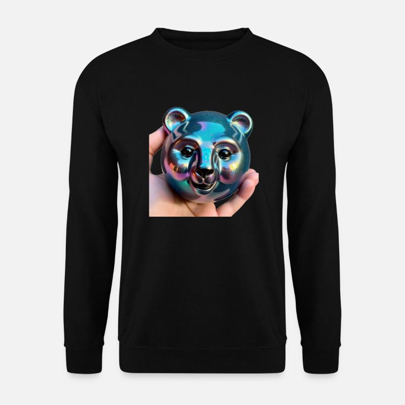 Bärenstarke Kugel - Unisex Pullover - Schwarz