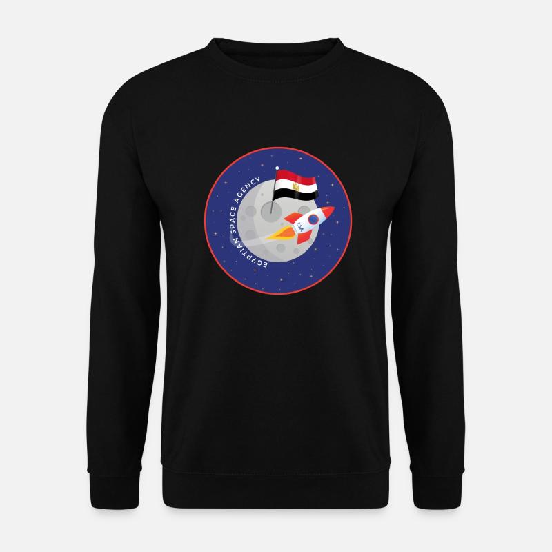 Agence spatiale égyptienne - Sweat-shirt Unisexe - noir