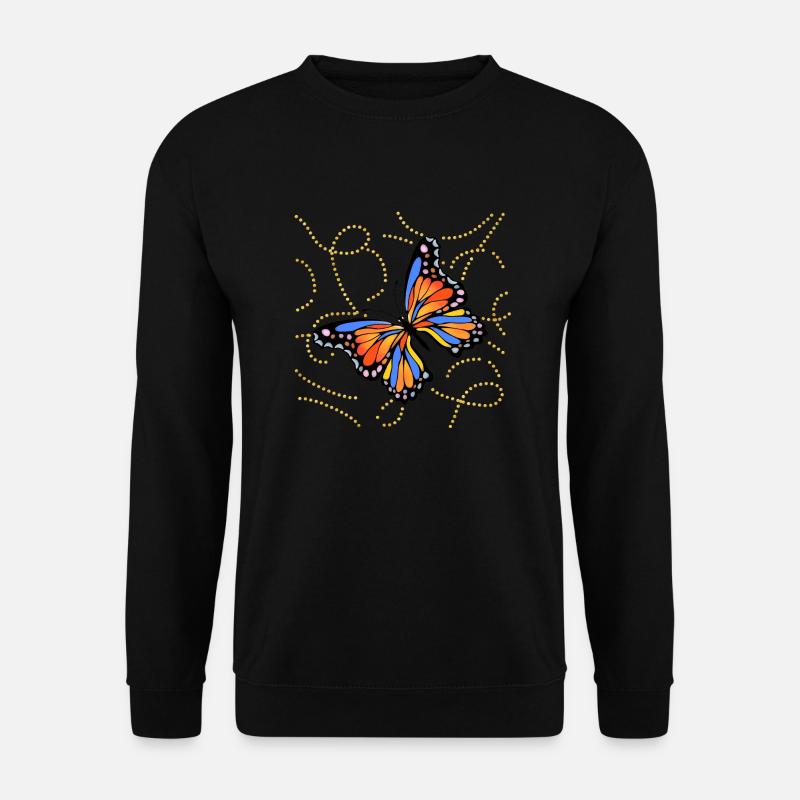 Butterfly - Unisex Sweatshirt - black