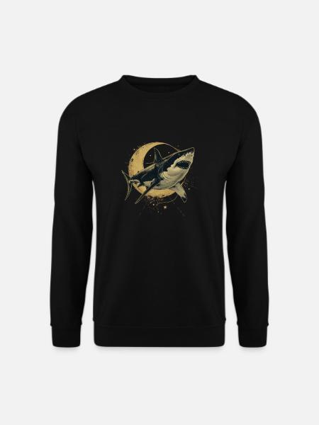 Requin lune - Sweat-shirt Unisexe - noir