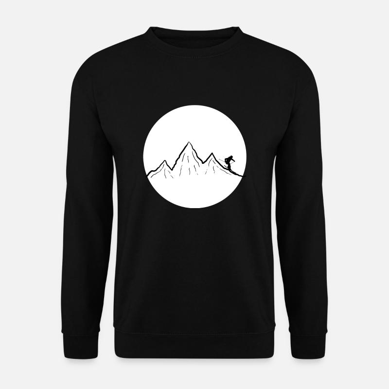 Ski dich frei! (schwarz) - Unisex Pullover - Schwarz