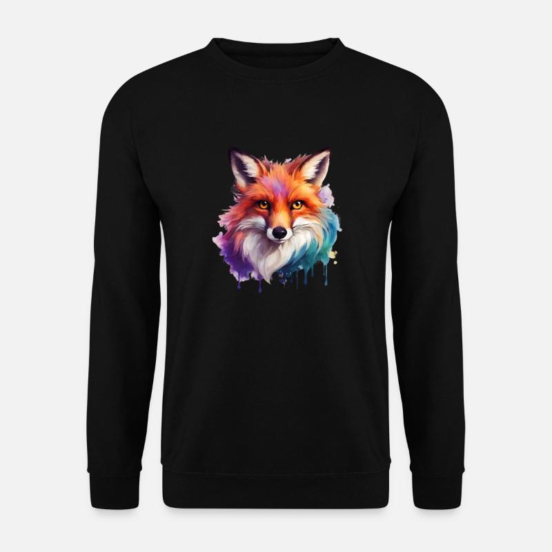 Magic Fox - Unisex Sweatshirt - black