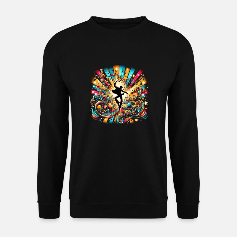Partitions Dance Explosion – Artful Dynamics - Sweat-shirt Unisexe - noir