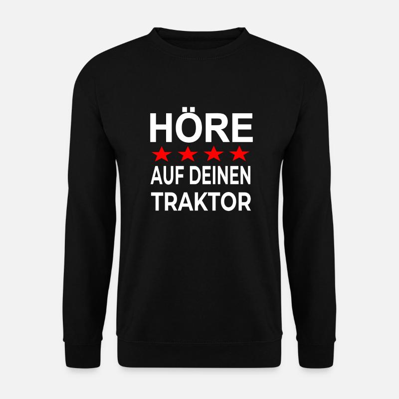 Traktor - Unisex Pullover - Schwarz