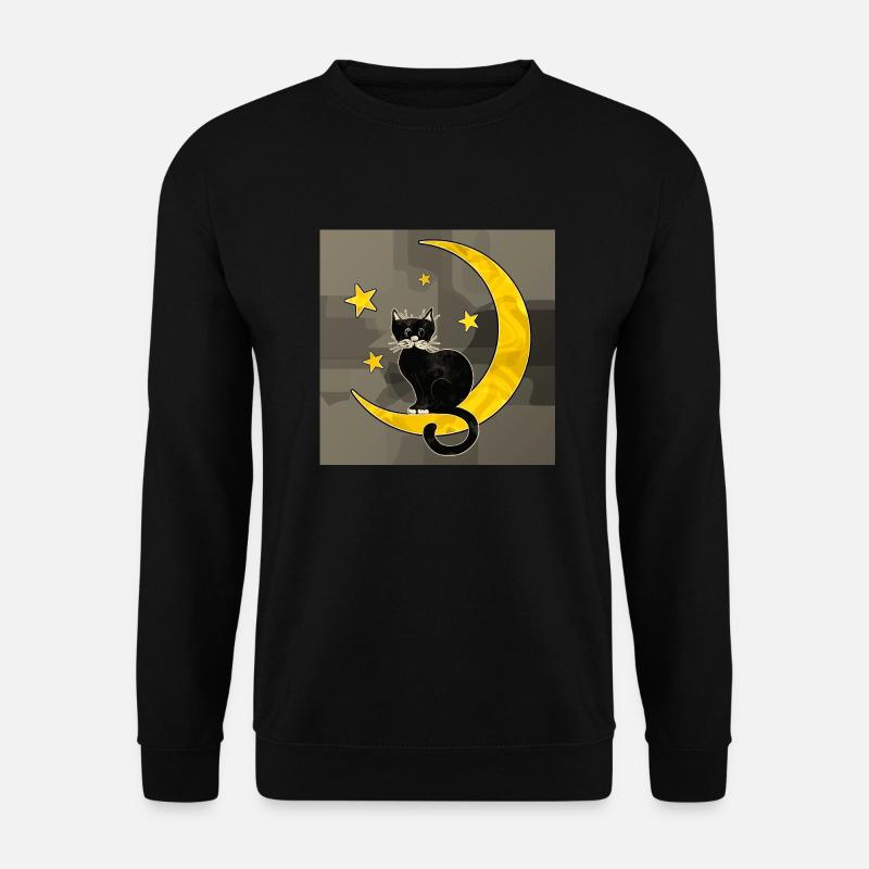 Katze - Unisex Pullover - Schwarz