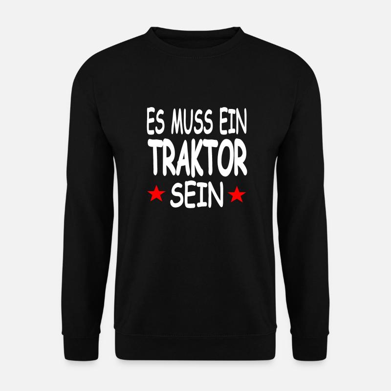 Tractor - Unisex Sweatshirt - black