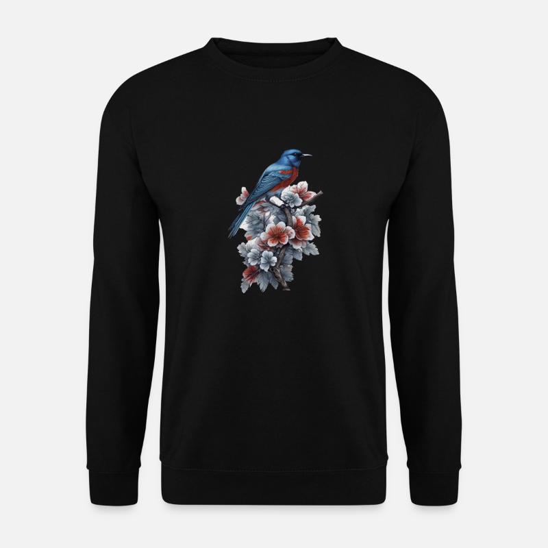 Vogel - Unisex Pullover - Schwarz