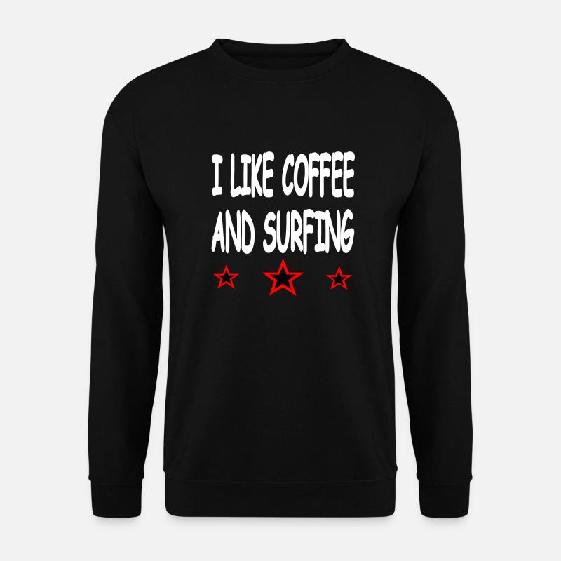 Coffee - Unisex Sweatshirt - black