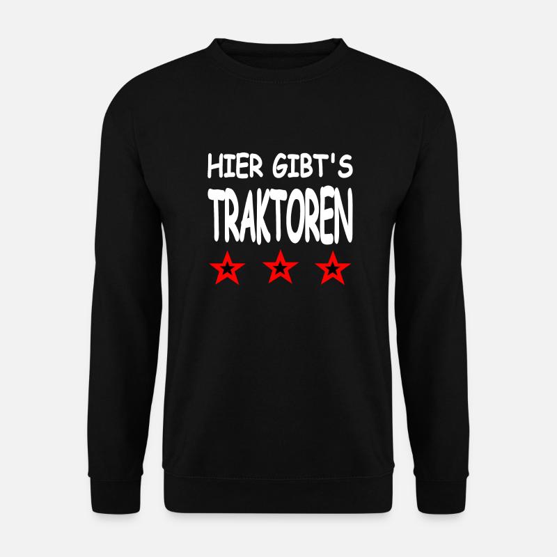 Traktoren - Unisex Pullover - Schwarz