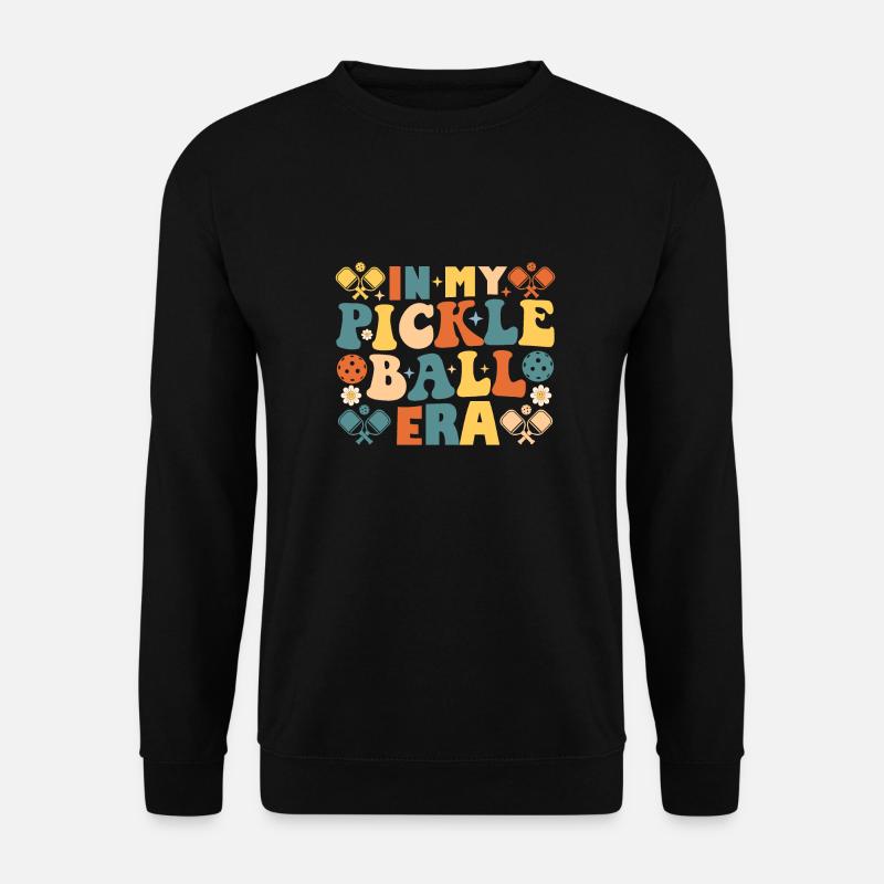 In meiner Pickleball-Ära - Unisex Pullover - Schwarz