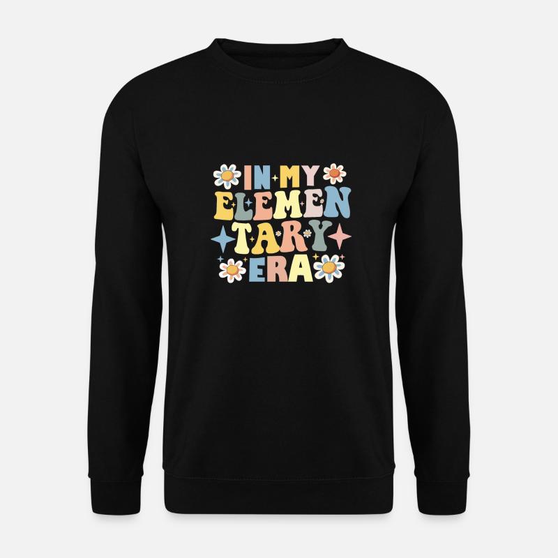Lehrerschüler Schule in meiner Grundschule - Unisex Pullover - Schwarz