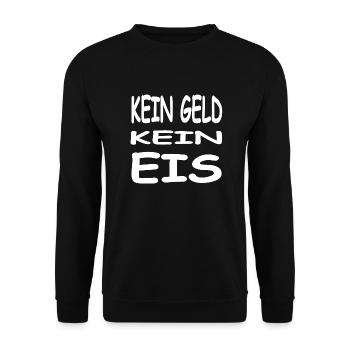 Eis - Unisex Pullover - Schwarz - Vorne - Alina (178cm) & Michal (187cm)
